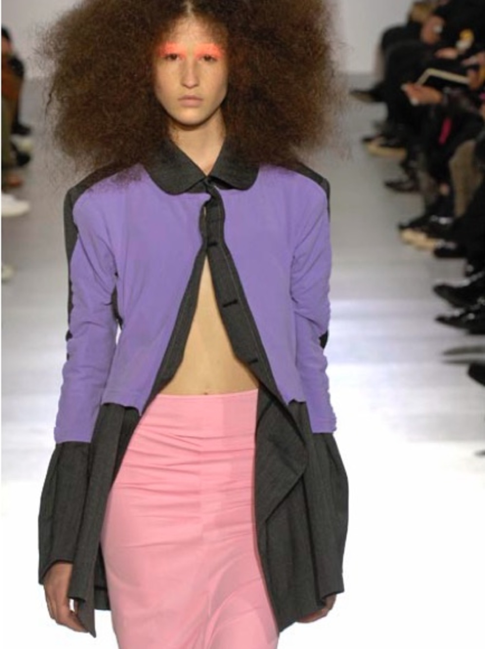Comme des Garçons Fall 2007 Jersey Wrapped Coat